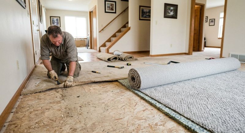 Bedroom Carpet Replacement in Somerset County, NJ