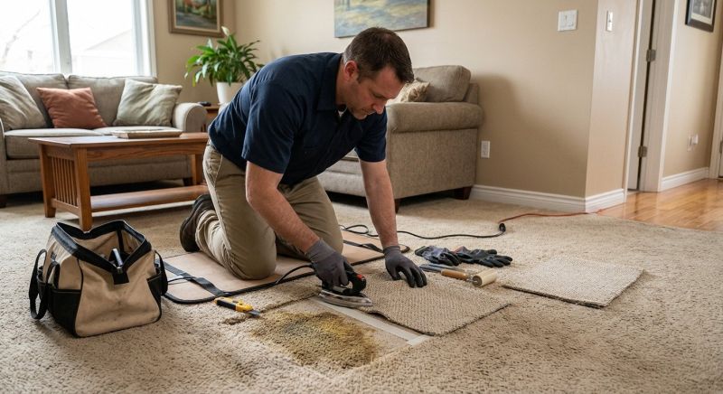 Residential Carpet Repair in Overland Park, KS